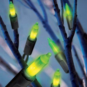 NEW 450 Green Indoor/Outdoor String Mini Lights 33ft Halloween/Christmas NIP